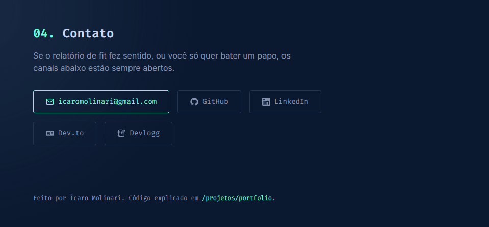 Portfólio — captura 6